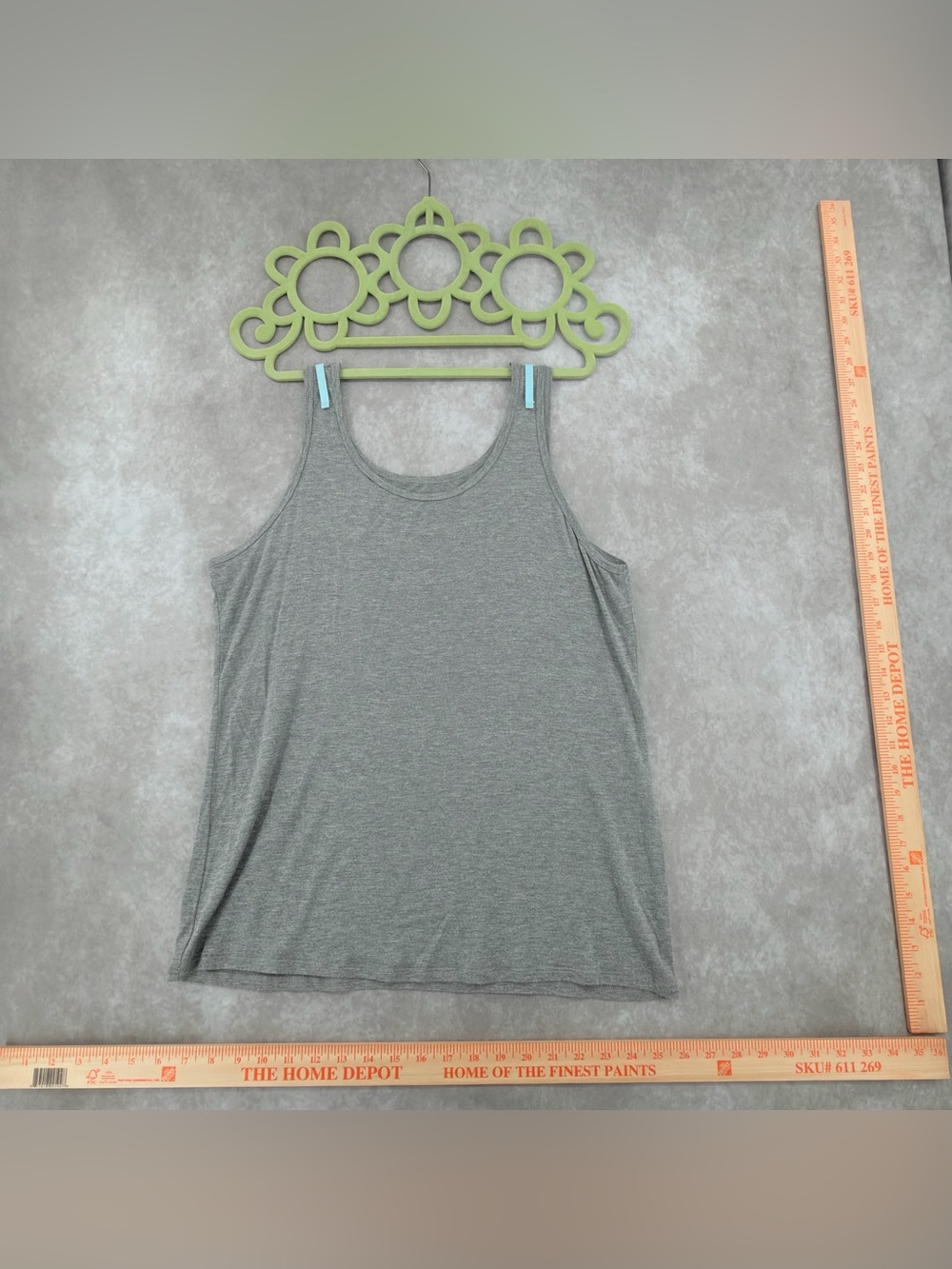 GNW Women's Grey Tank Top Sleeveless Scoop Neck super soft
